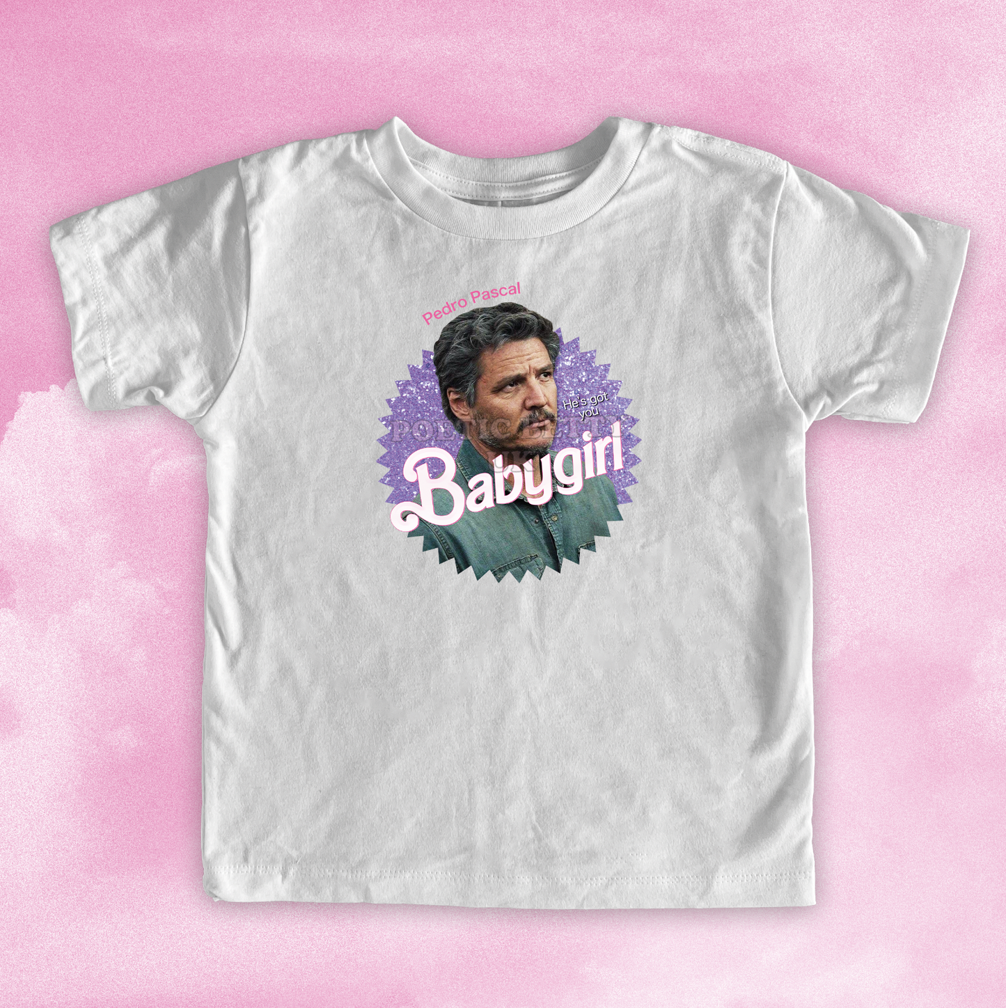 Pedro Pascal Babygirl Barbie The Movie Inspired Baby Tee