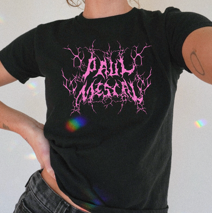 Paul Mescal Metalcore Death Metal Band Inspired Poetic Betty T-Shirt