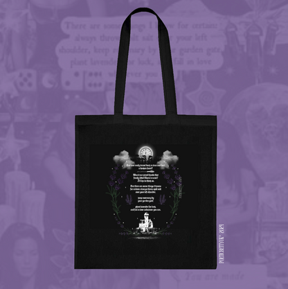 Practical Magic Movie House Spooky Witch Vibes Halloween Tote Bag