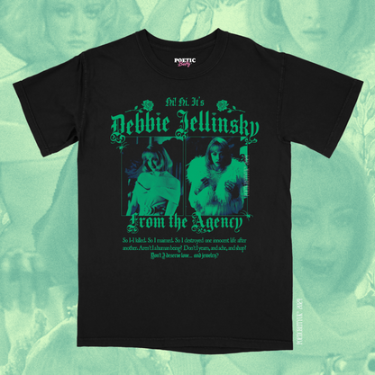 Debbie Jellinsky Addams Family Vintage Crew Neck Adult T-Shirt