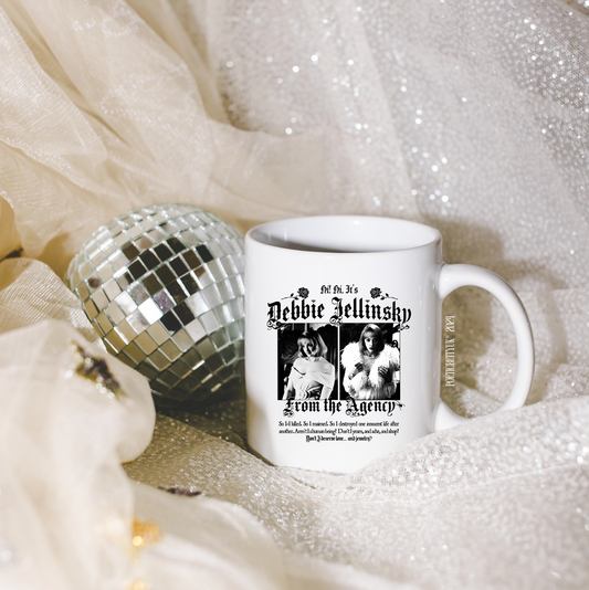 Debbie Jellinsky from the Agency Addams Family 11oz White Mug