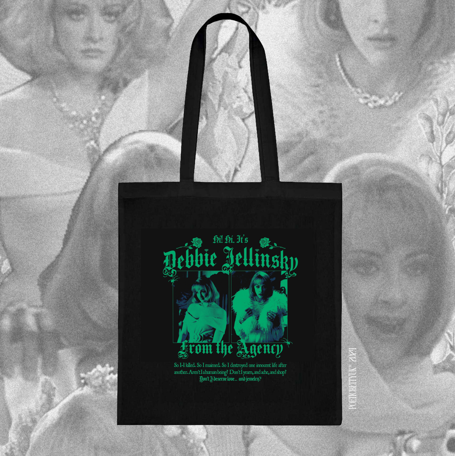 Debbie Jellinsky from the Agency Addams Family Tote Bag