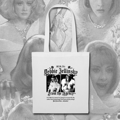 Debbie Jellinsky from the Agency Addams Family Tote Bag