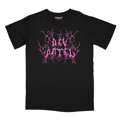 Dev Patel Metalcore Death Metal Band Inspired Poetic Betty T-Shirt