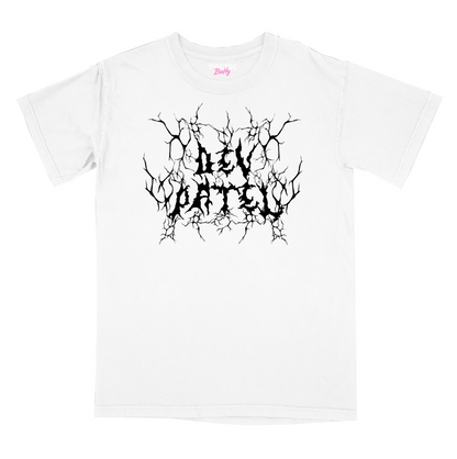 Dev Patel Metalcore Death Metal Band Inspired Poetic Betty T-Shirt