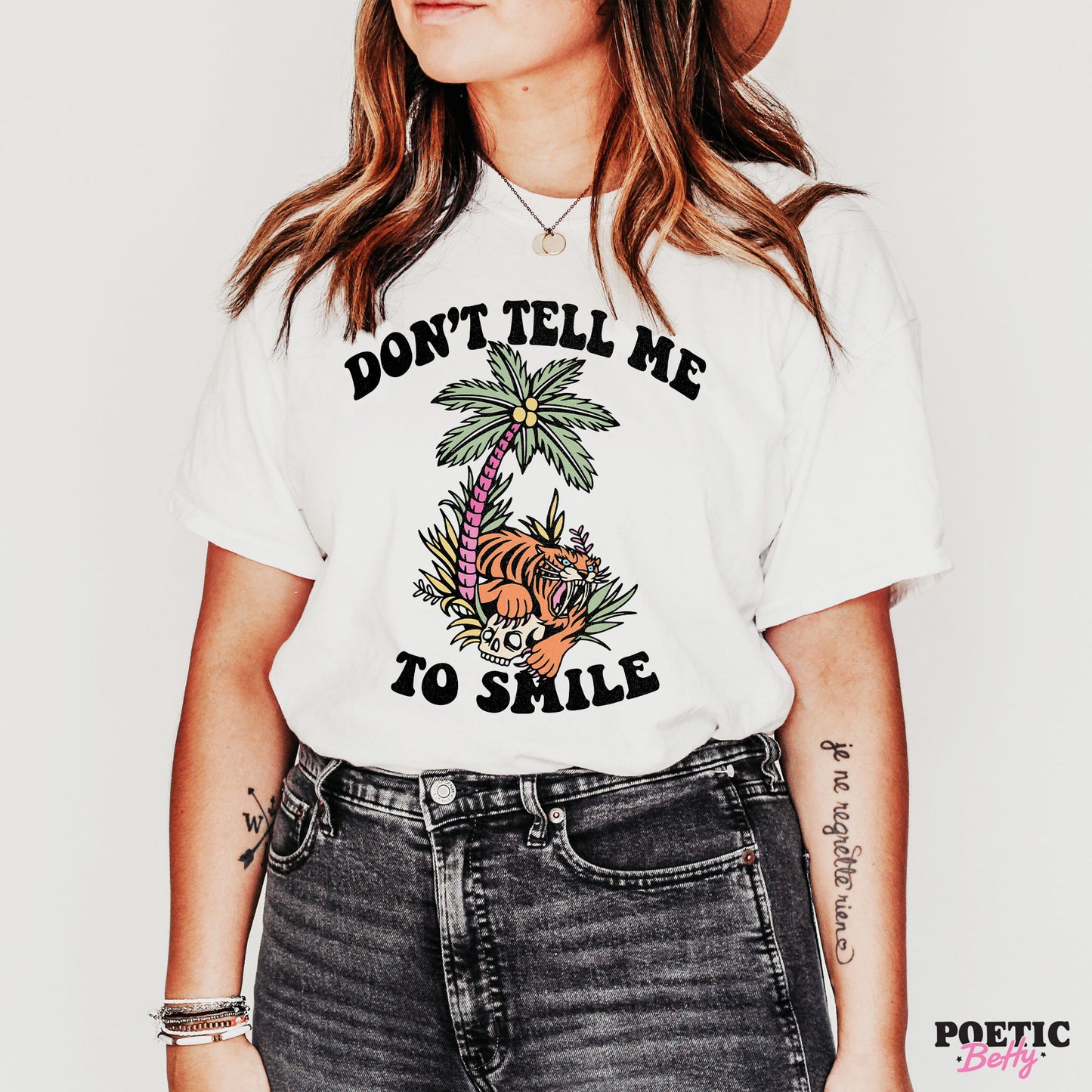 Don't Tell Me To Smile Feminist T-Shirt